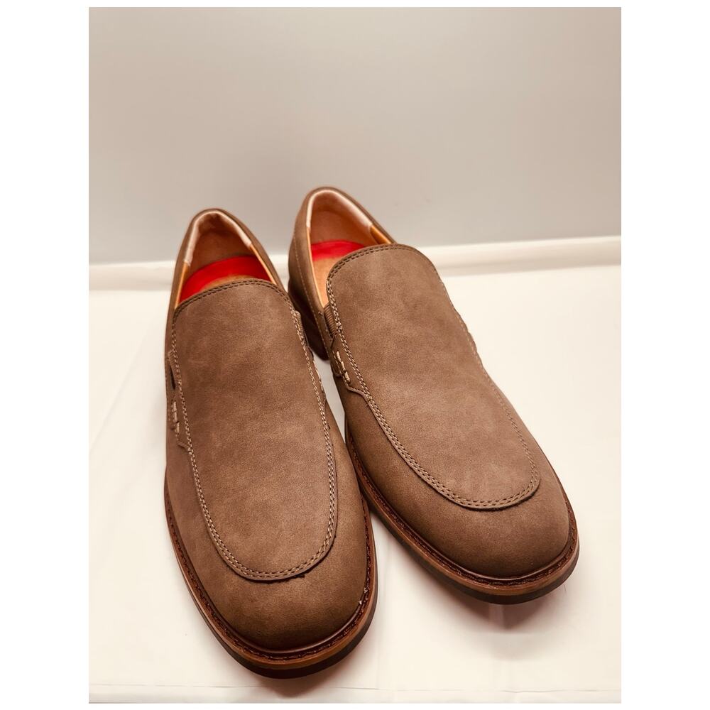 Crown Vintage Men's CR-Philbrick Faux Leather Loafers Casual Slip on Size 9
